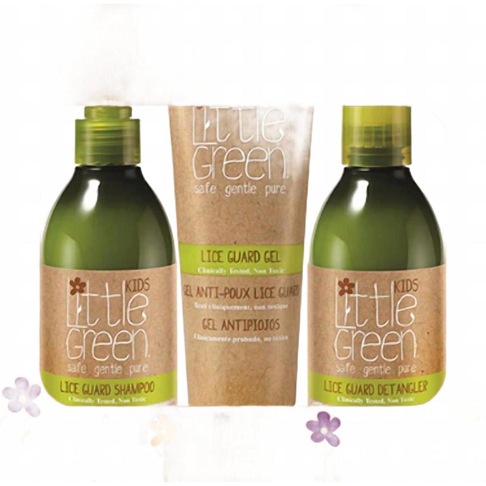 NEW LITTLE GREEN kid's lice guard box system in green